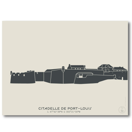 Citadelle de Port Saint-Louis Affiche