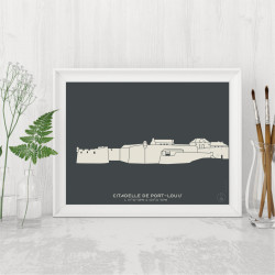 Citadelle de Port Saint-Louis Affiche