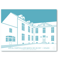 Hôtel Particulier Bazin de Jessey Dinan Affiche