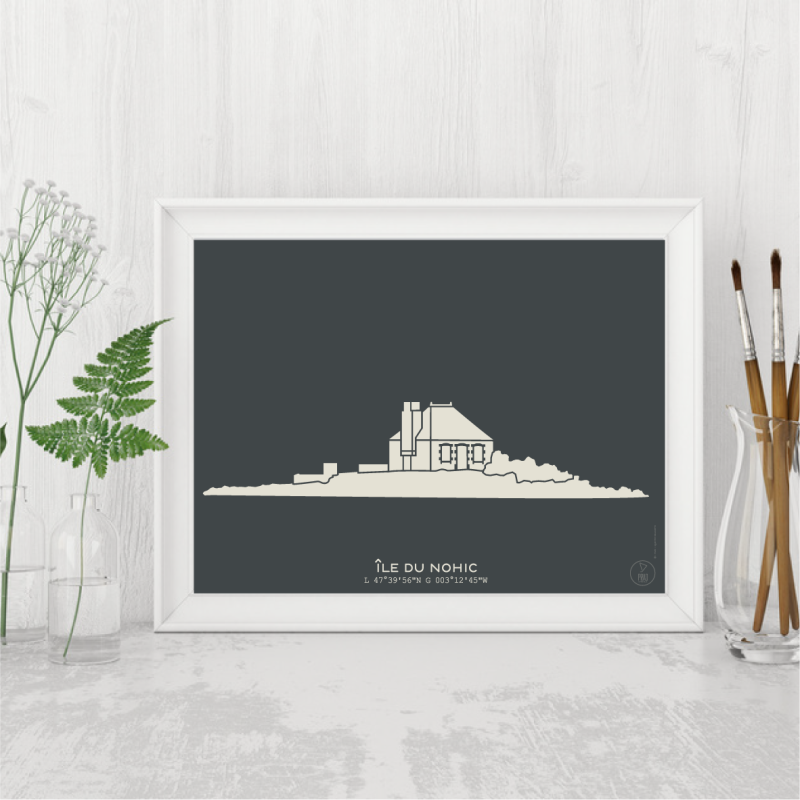 Île du Nohic Affiche