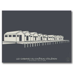 Les Cabanes du Château d'Oléron Affiche