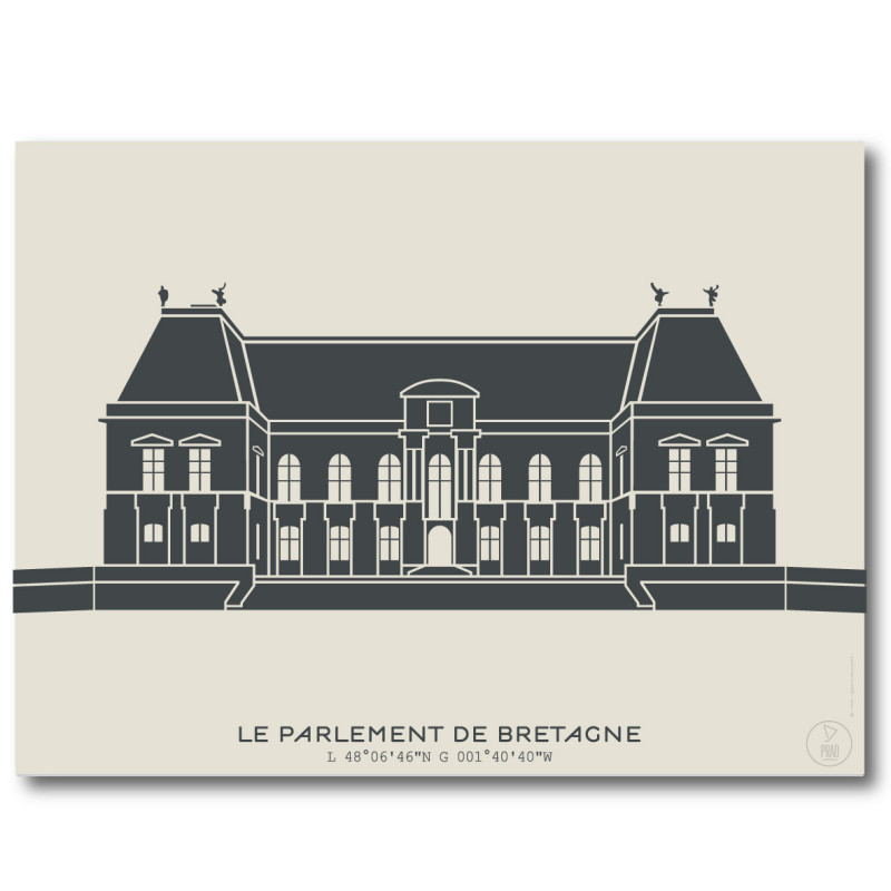 Parlement de Bretagne Affiche