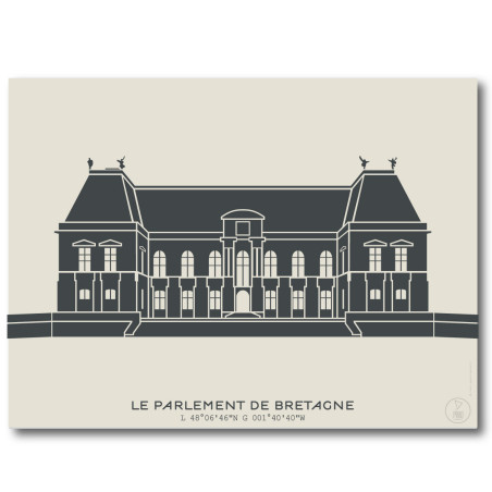 Parlement de Bretagne Affiche