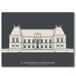 Parlement de Bretagne Affiche