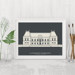 Parlement de Bretagne Affiche