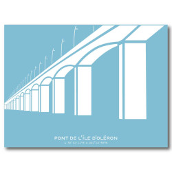 Pont d'Oléron Affiche