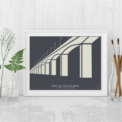 Pont d'Oléron Affiche