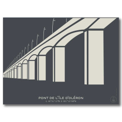 Pont d'Oléron Affiche