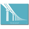 Pont de l'île de Ré Affiche