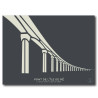 Pont de l'île de Ré Affiche