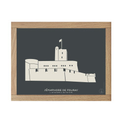 Sémaphore de Fouras Affiche