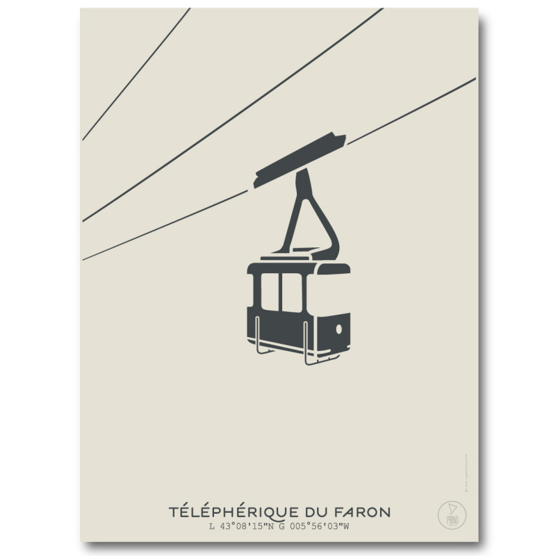 Téléphérique du Faron Affiche