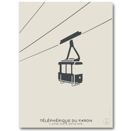 Téléphérique du Faron Affiche