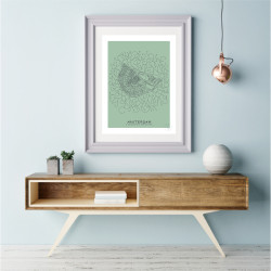 Amsterdam Affiche Plan