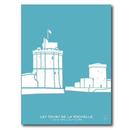 Tours de La Rochelle Affiche
