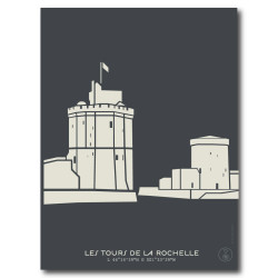 Tours de La Rochelle Affiche