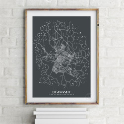 Beauvais Affiche Plan