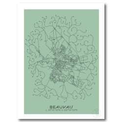 Beauvais Affiche Plan