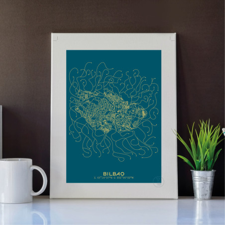Bilbao Affiche Plan