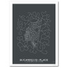 Biscarrosse-Plage Affiche Plan