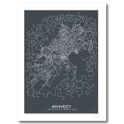 Annecy Affiche Plan