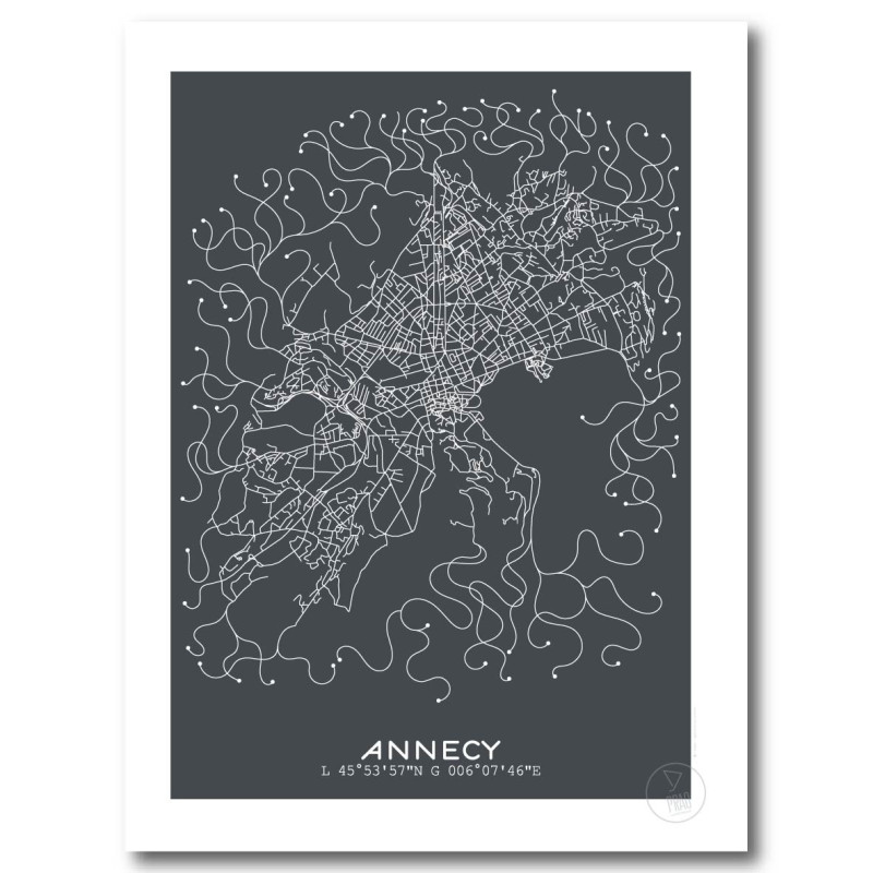 Annecy Affiche Plan