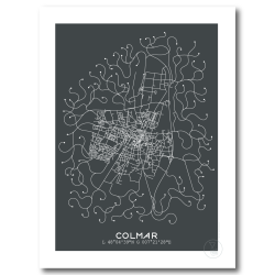 Concarneau Affiche Plan