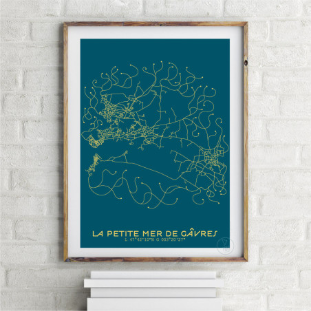 La Petite Mer de Gâvres Affiche Plan