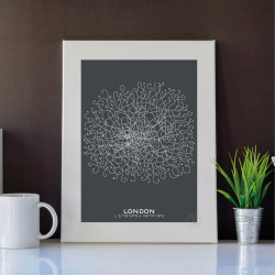 Londres Affiche Plan