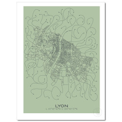 Lyon Affiche Plan