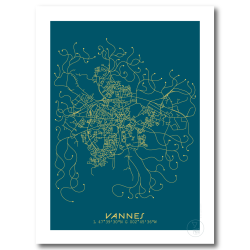 Vannes Affiche Plan