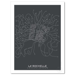 La Rochelle Affiche Plan