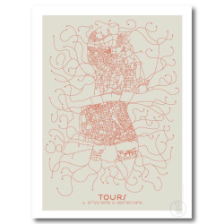 Tours Affiche Plan