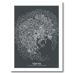 Tokyo Affiche Plan