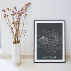 Saint-Tropez Affiche Plan