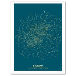 Rodez Affiche Plan