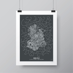 Reims Affiche Plan