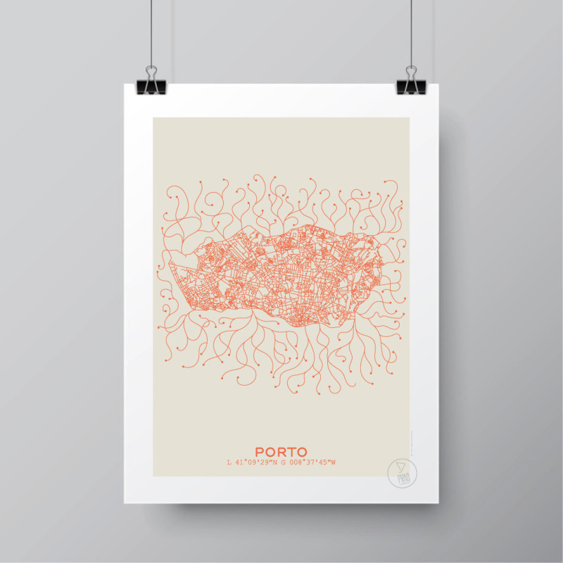 Porto Affiche Plan