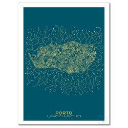 Porto Affiche Plan