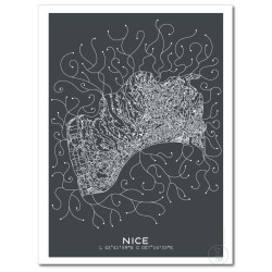 Nice Affiche Plan