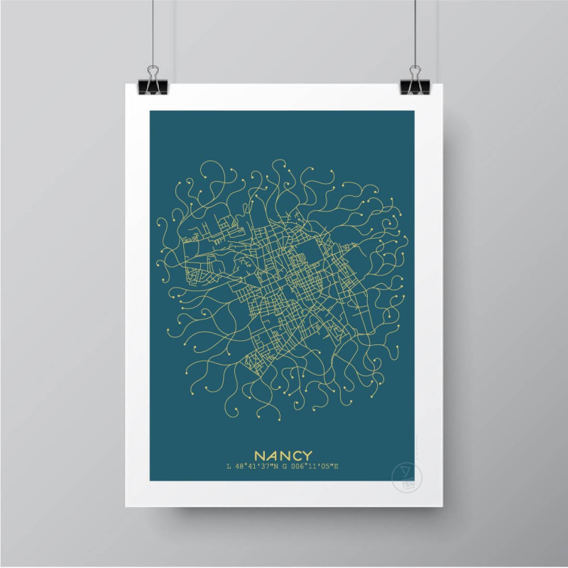 Nancy Affiche Plan