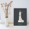 Phare d'Ar-Men Affiche