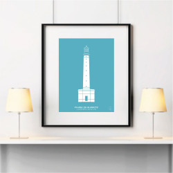 Phare de Biarritz Affiche