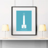 Phare de Biarritz Affiche