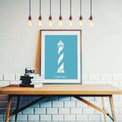 Phare de Contis Affiche