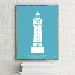 Phare de la Jument Affiche