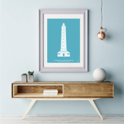 Phare de la Petite Foule Affiche