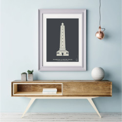 Phare de la Petite Foule Affiche