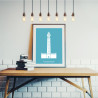 Phare des Baleines Affiche