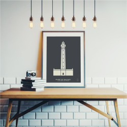 Phare des Baleines Affiche